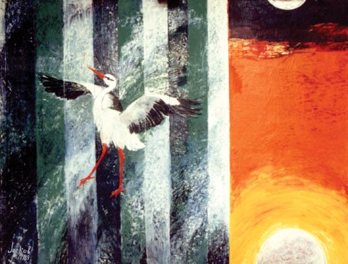 SERGEI SUGLOBOV. Stork. 1989